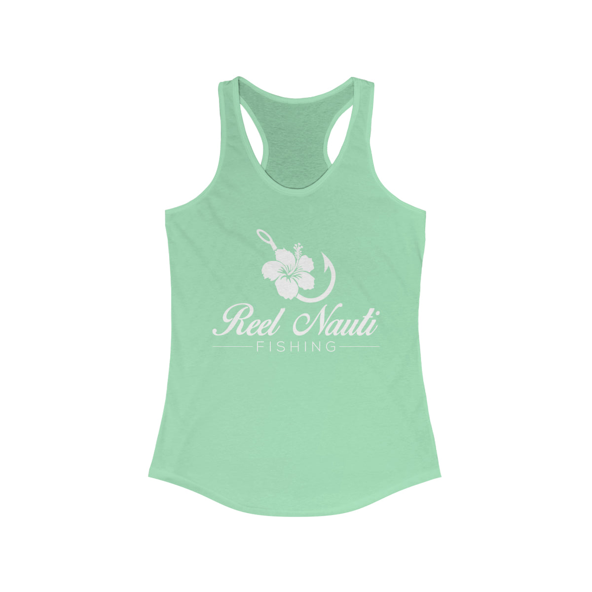 Reel Nauti Mint Logo Tank
