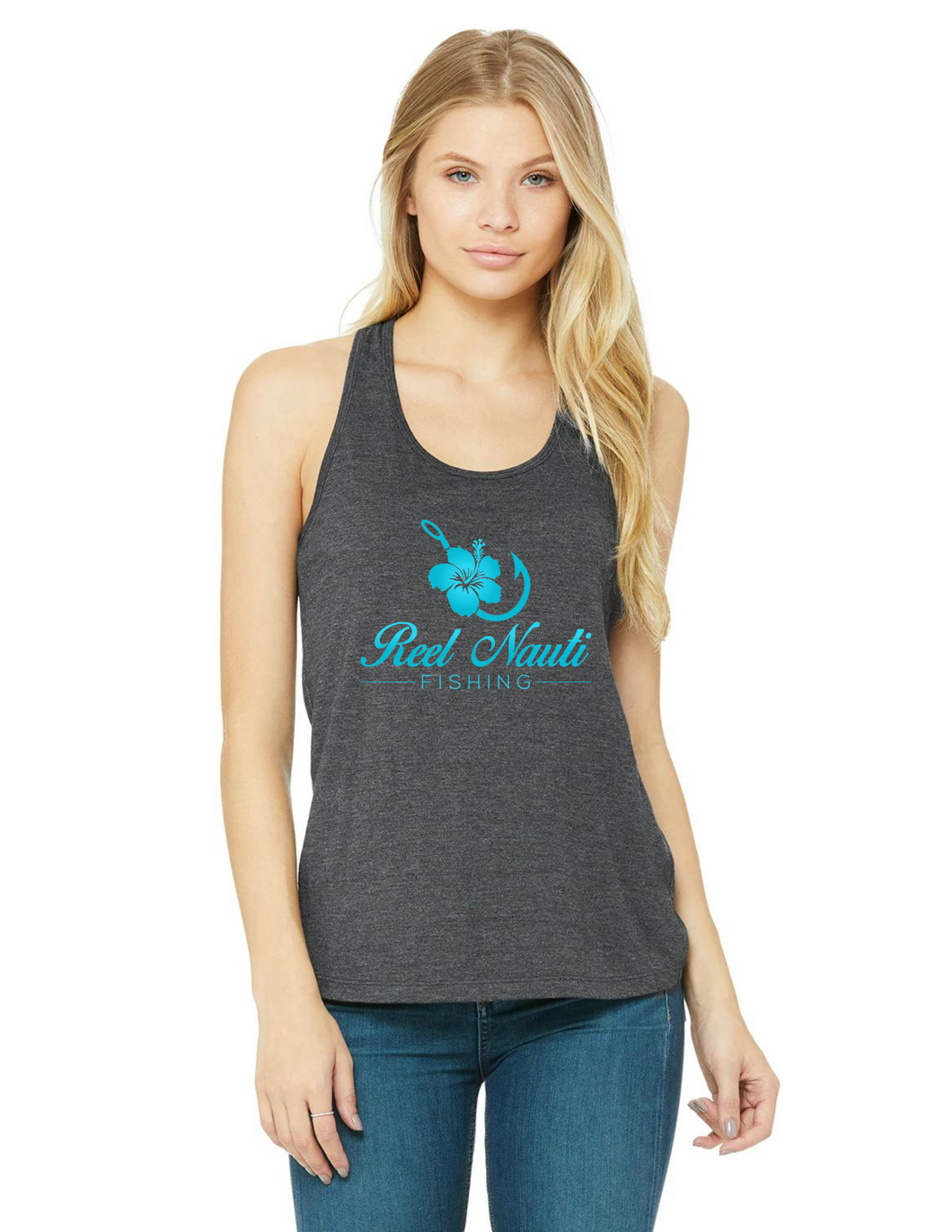 Reel Nauti Logo Tank Top