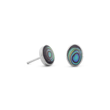 Load image into Gallery viewer, Abalone Shell Stud Earrings - Reel Nauti Outfitters
