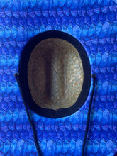 Load image into Gallery viewer, Tarpon Scales Fishing Brim Straw Hat
