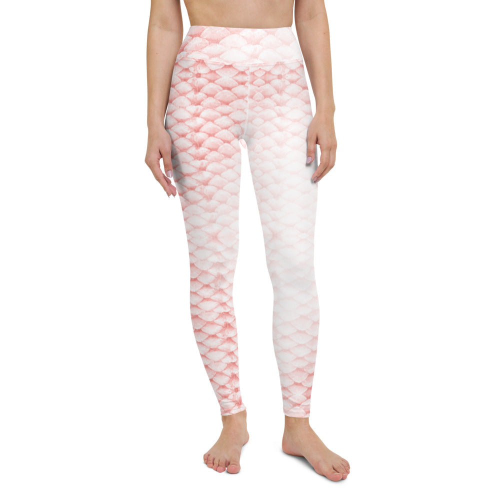 Coral Scales Performance Fishing Leggings
